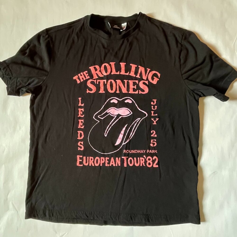 H & M Rolling Stones tshirt